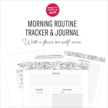 Load image into Gallery viewer, Morning Routine Tracker + Journal