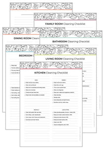 Premium Cleaning Checklist Bundle